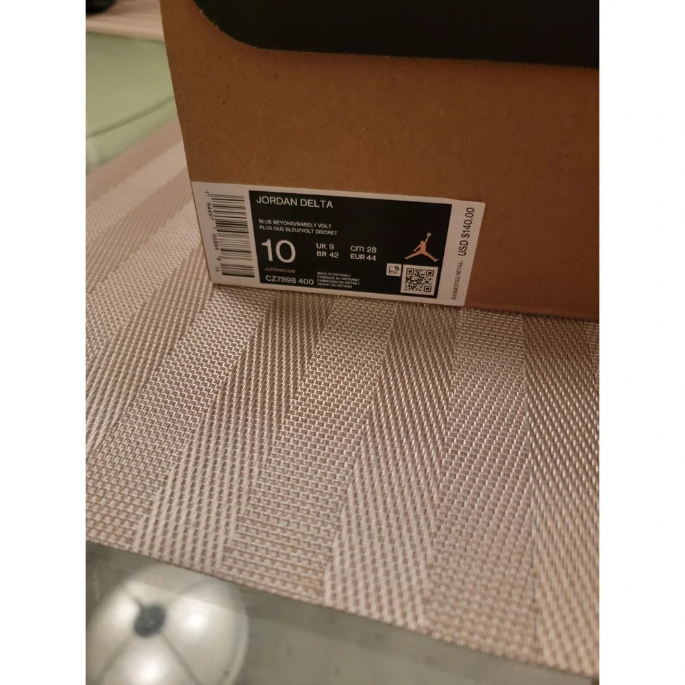 Size 10 - Jordan Delta Blue Beyond 2020